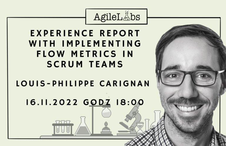 Webinar: Louis-Philippe Carignan: Experience report with implementing flow metrics in Scrum teams